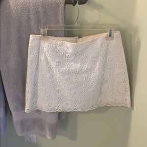 Lily Pulitzer white skirt